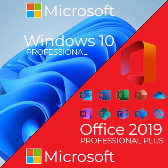Office 2019 & Win 10 Pro Bundle